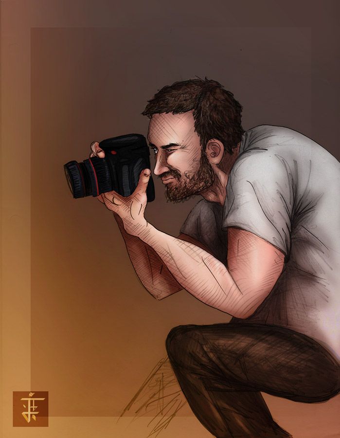 Ilustración Fotógrafo 1