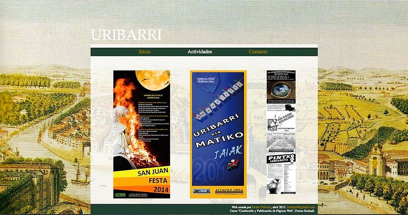 Página Web - Uribarri 2