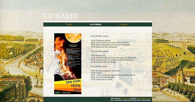 Página Web - Uribarri 3