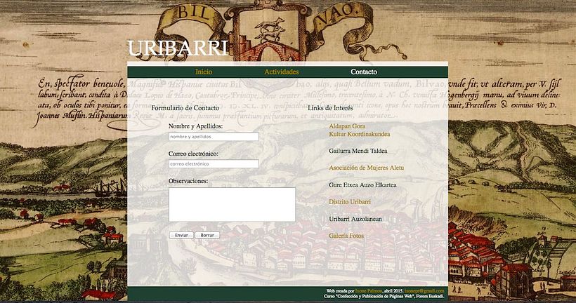 Página Web - Uribarri 6