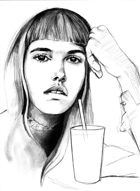 Retrato a lápiz 2