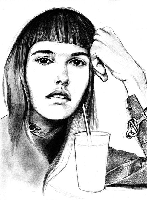 Retrato a lápiz 3