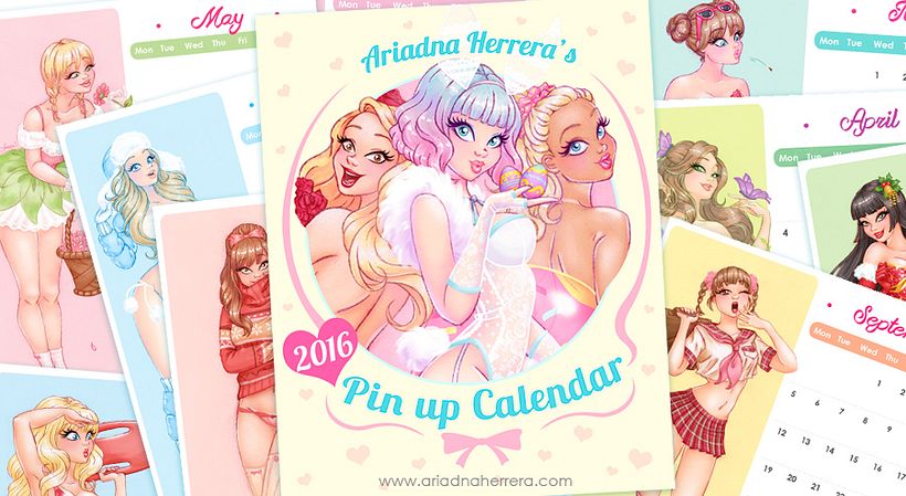 2016 Pin Up Calendar 1