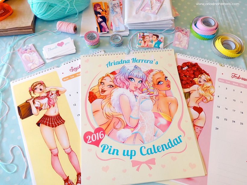 2016 Pin Up Calendar 11