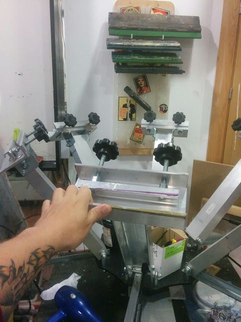 Montar tu propio taller de serigrafía 1