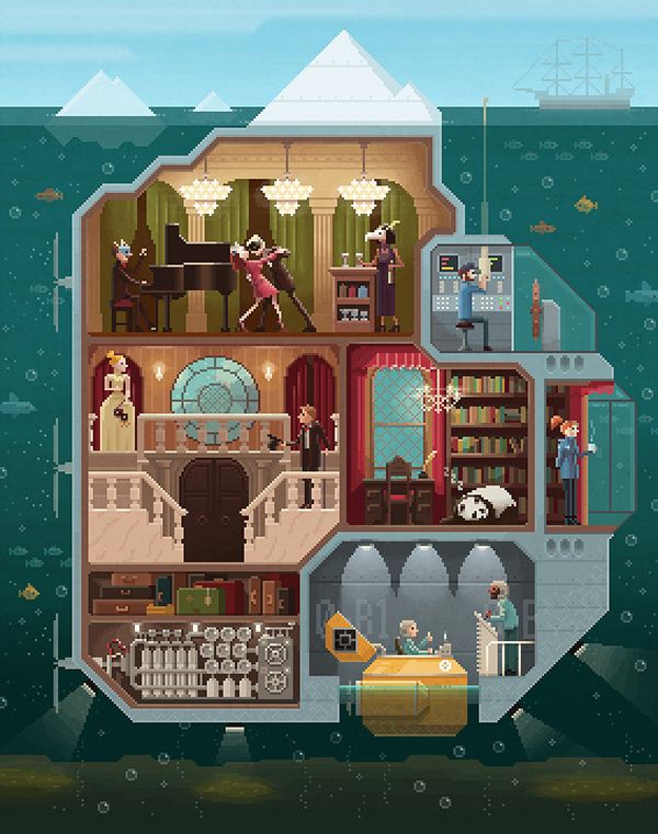 El mundo pixelado de Octavi Navarro 1