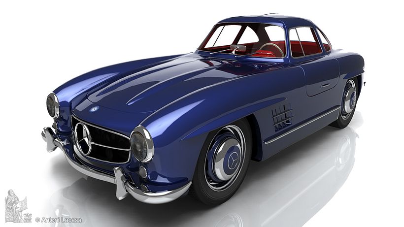 Rendering coches 1