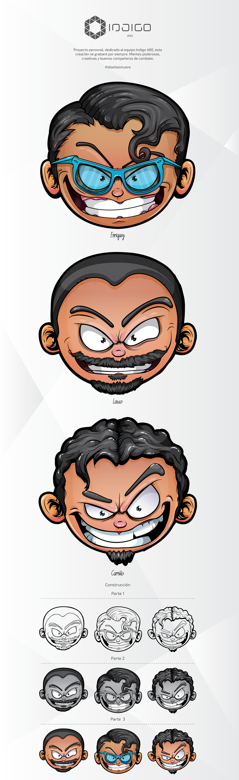 Team Indigo480 / Character Design 0