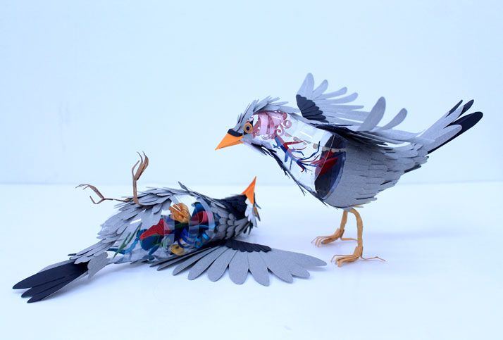 Escultura en papel de Diana Beltrán Herrera 6