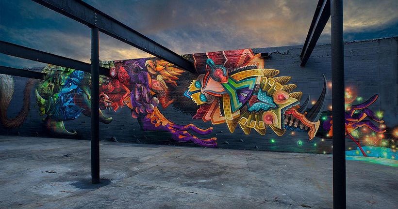 Misticismo y arte urbano de la mano de Curiot 7