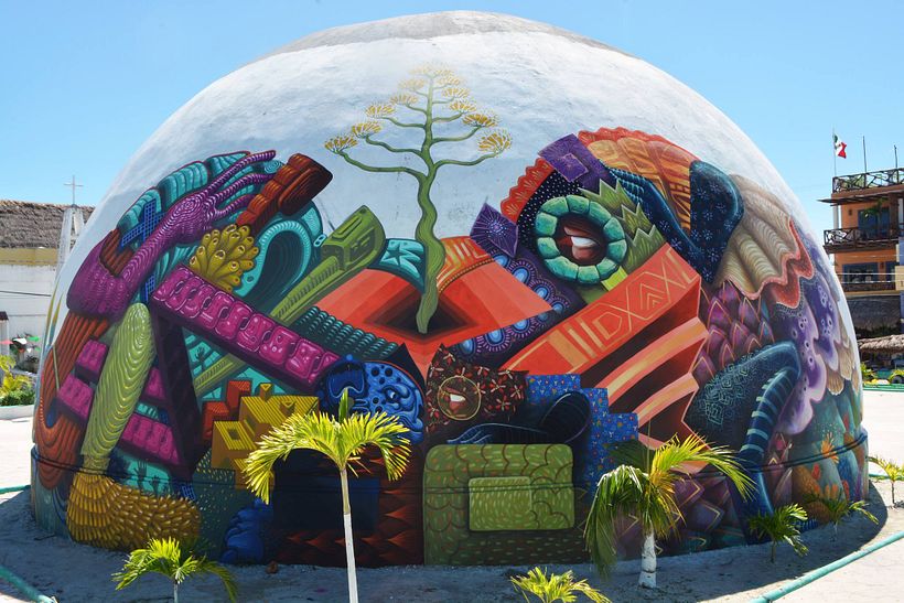 Misticismo y arte urbano de la mano de Curiot 9