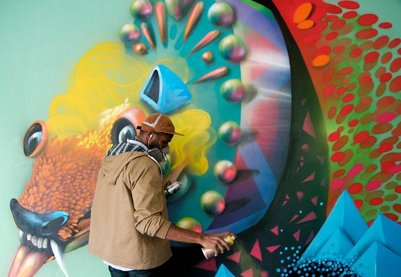 Misticismo y arte urbano de la mano de Curiot 0