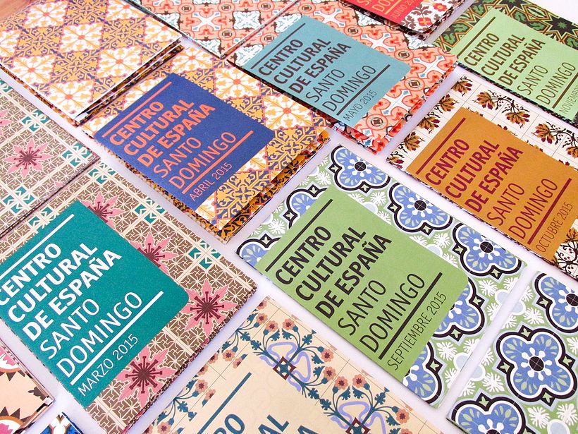 Centro Cultural de España Calendars 2015 - Dirección de arte