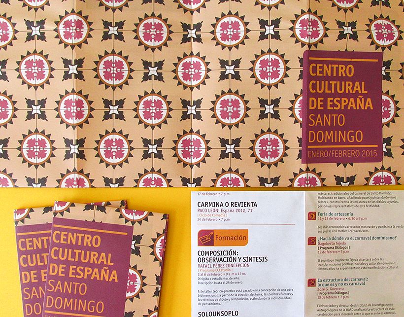 Centro Cultural de España Calendars 2015 - Dirección de arte