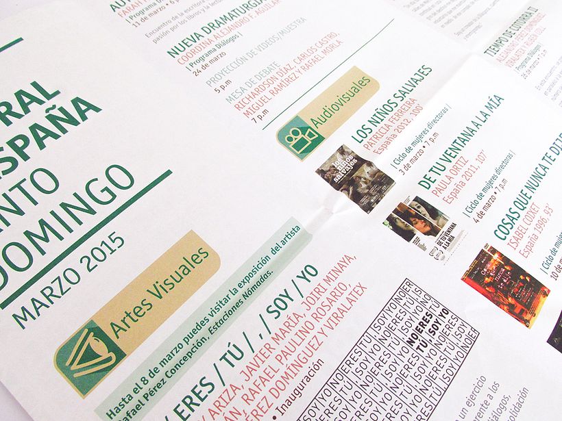 Centro Cultural de España Calendars 2015 - Dirección de arte