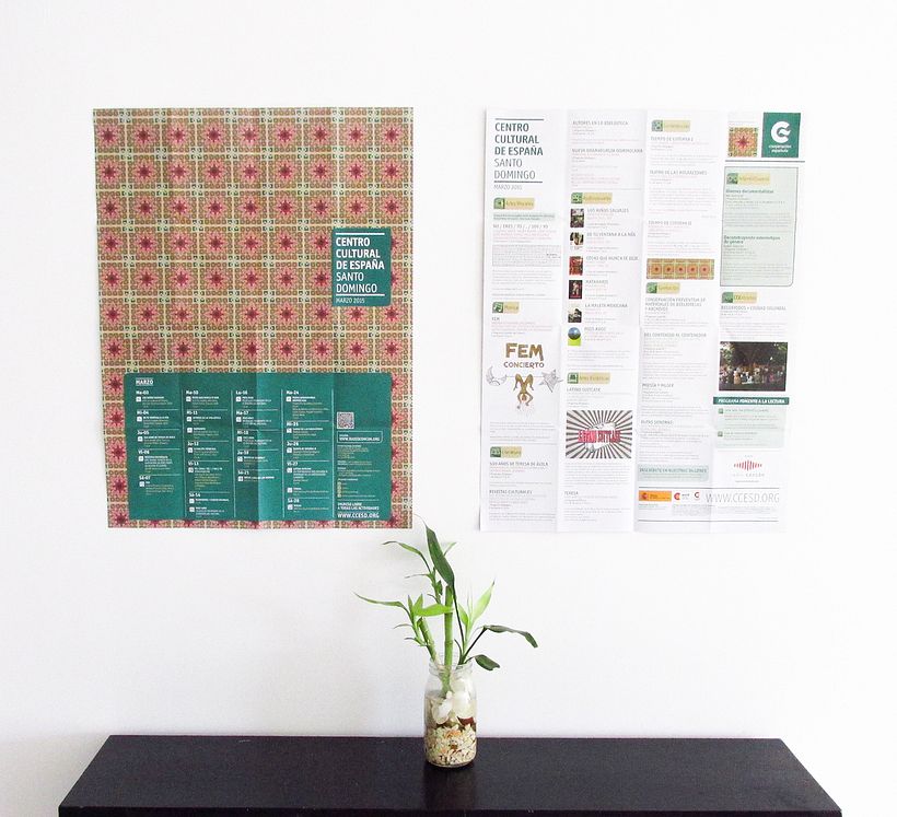 Centro Cultural de España Calendars 2015 - Dirección de arte