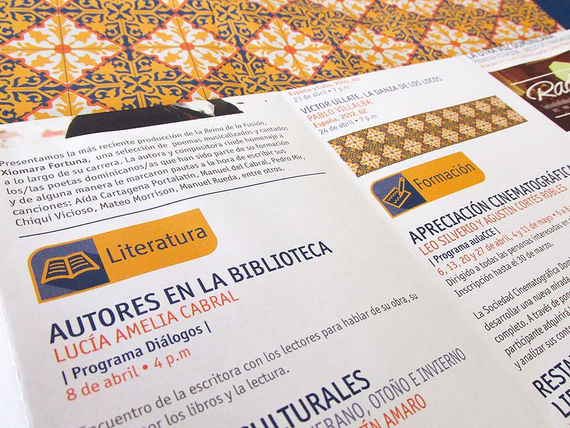 Centro Cultural de España Calendars 2015 - Dirección de arte