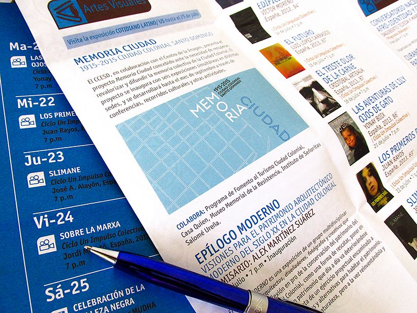 Centro Cultural de España Calendars 2015 - Dirección de arte