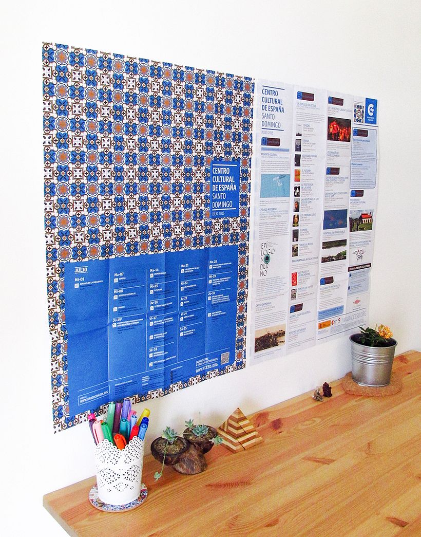 Centro Cultural de España Calendars 2015 - Dirección de arte