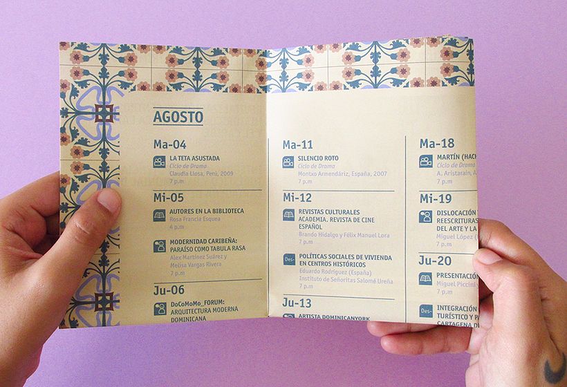 Centro Cultural de España Calendars 2015 - Dirección de arte
