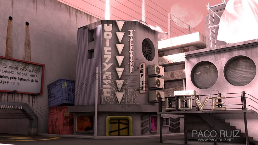 Enter the total recall | Maya, Mental Ray, Photoshop -1