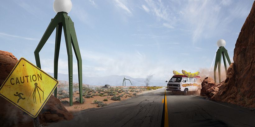 Mi Proyecto del curso: Matte Painting: creando mundos fotorrealistas -1