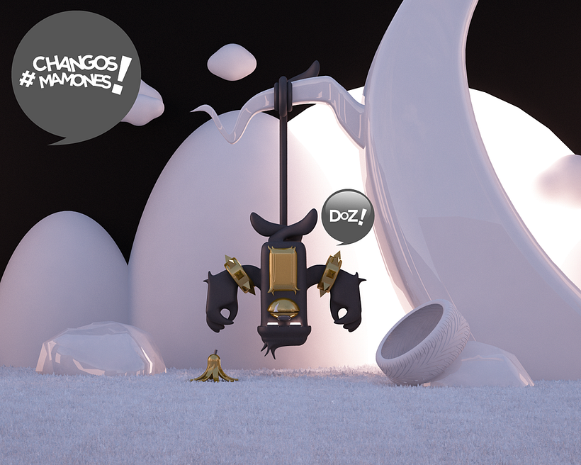 Changos Mamones - 3D