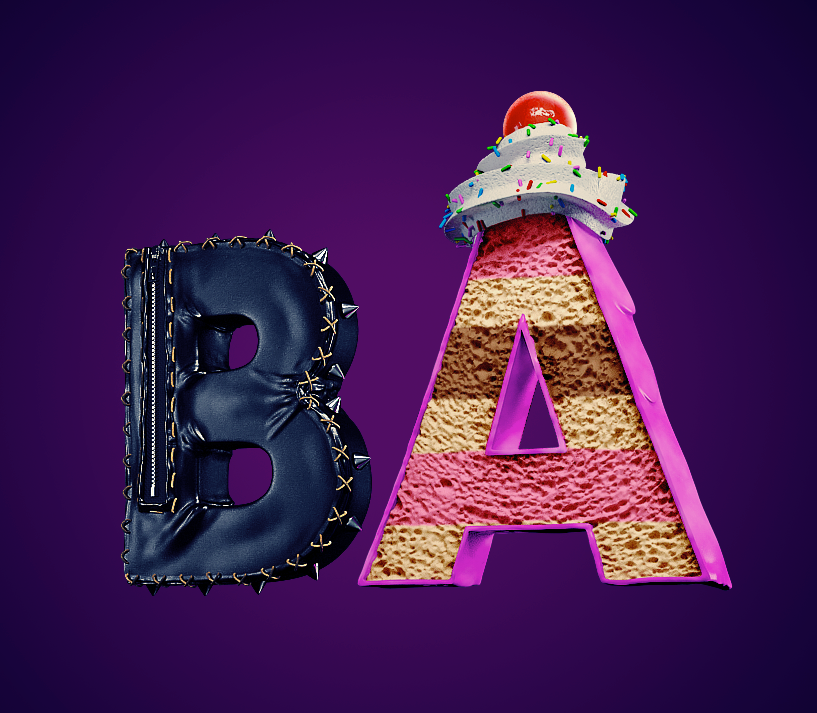 BA lettering 1