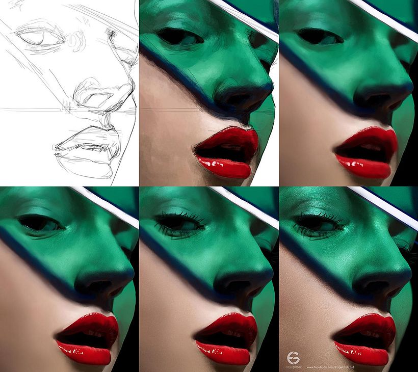 Fotorrealismo e ilustración de la mano de Edgar Gómez 6