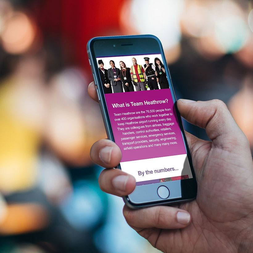 MICROSITE FOR HEATHROW 3