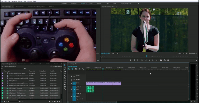 Cómo editar video utilizando un control de videojuegos 5