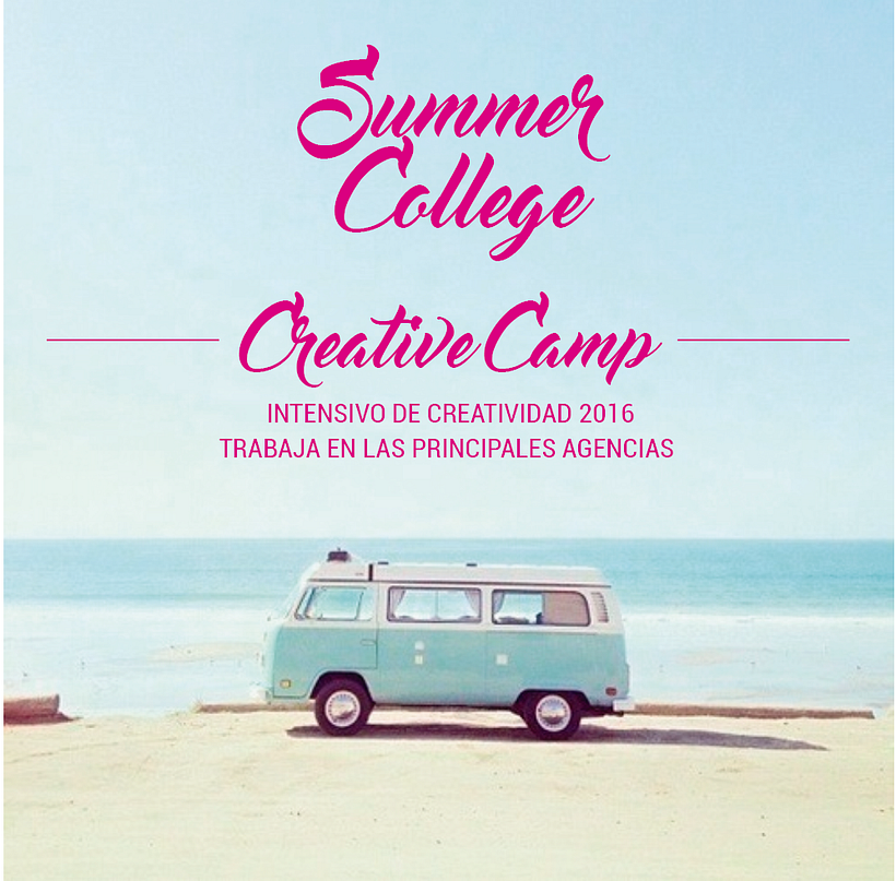 Summer creative Camp. Intensivo de verano para trabajar en las agencias. 1