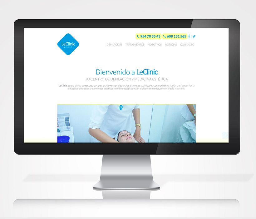 Diseño/Desarrollo Web/UI/UX: LeClinic 0