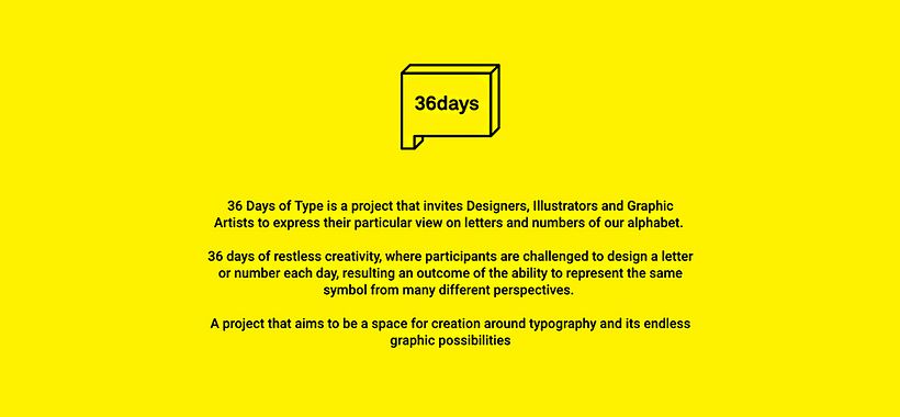 Comida y tipo · @36DaysofType · 2016 0