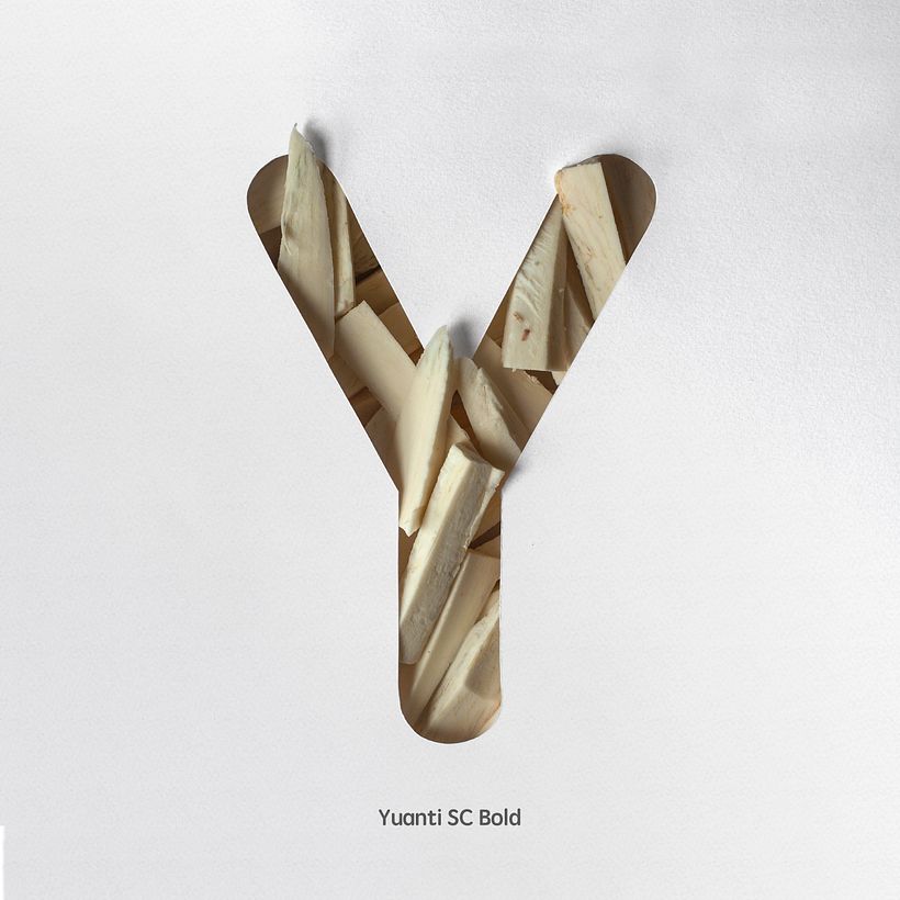 Comida y tipo · @36DaysofType · 2016 27