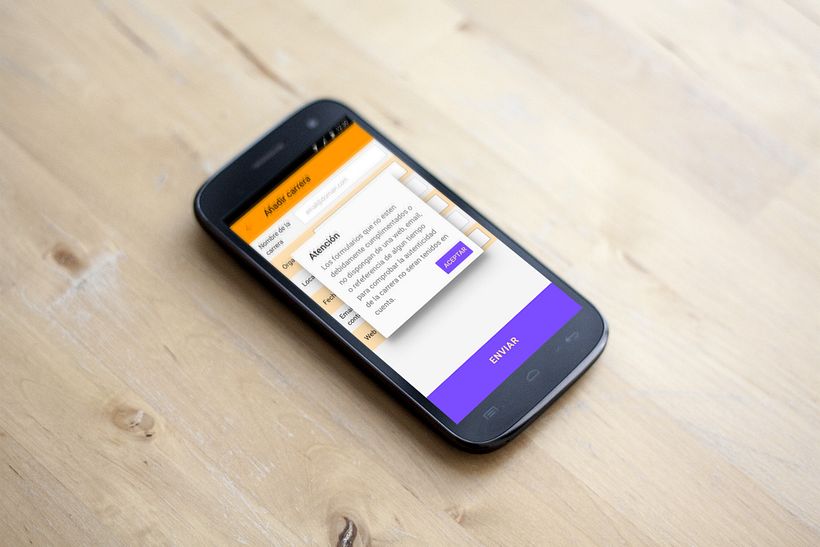 App Calendario de running en Andalucia 5