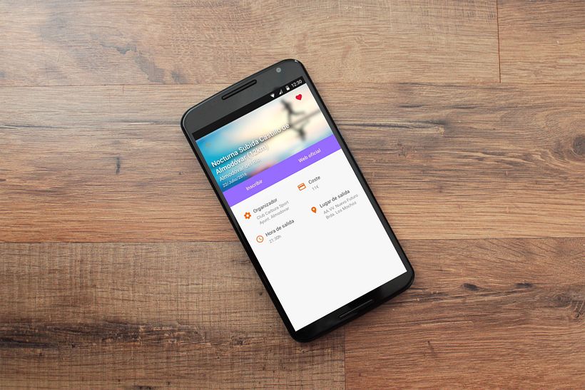 App Calendario de running en Andalucia 4