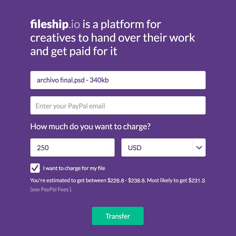 Fileship: una herramienta que obliga a tus clientes a pagar 2