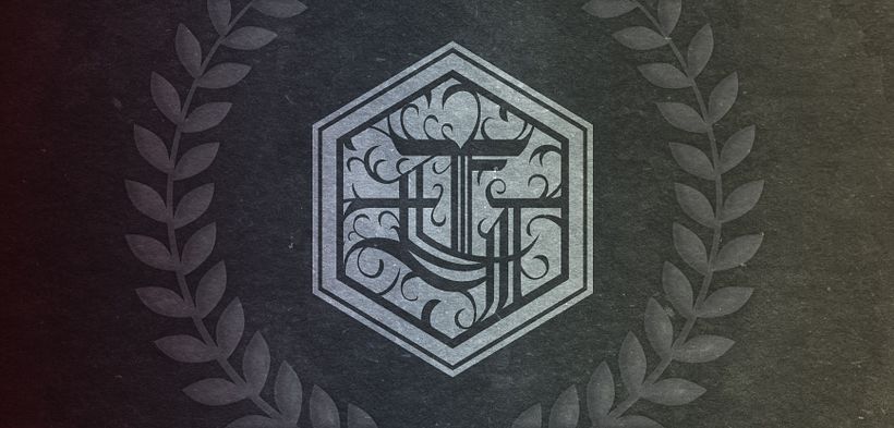 Gotik stil monogramı: Eduardo García 1