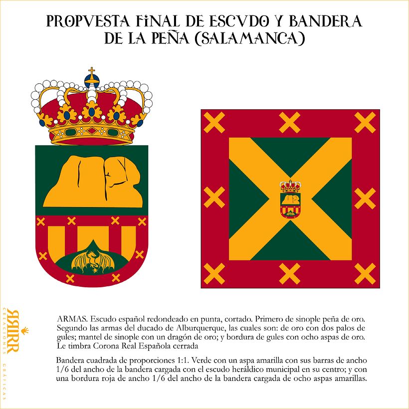 Escudo de La Peña (Salamanca) - Branding & Identity