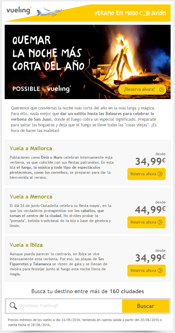 Newsletters Vueling 8