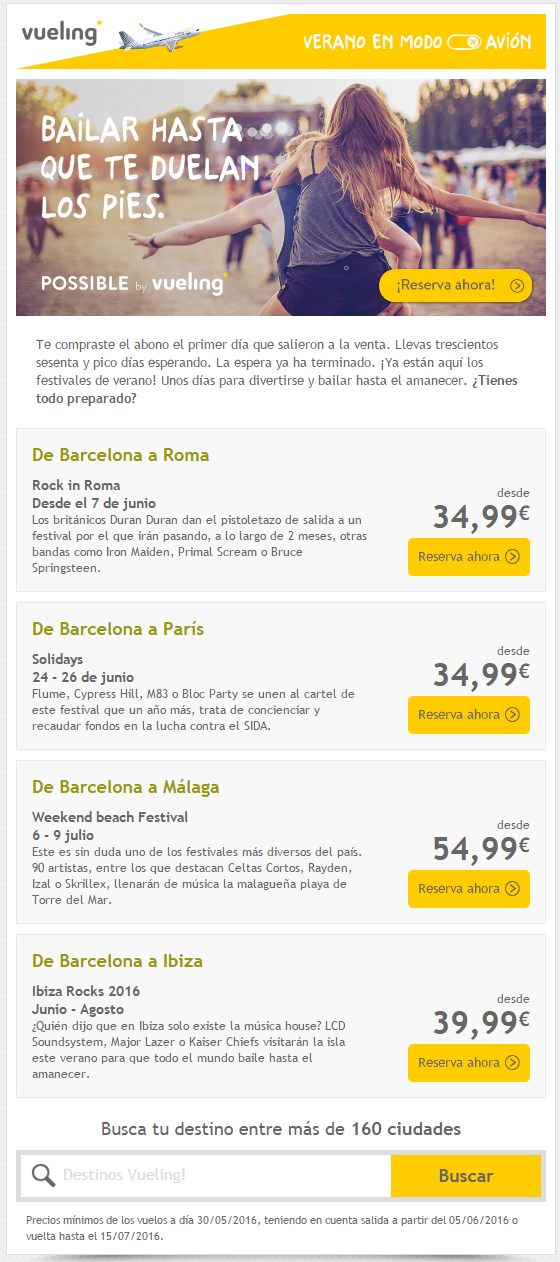 Newsletters Vueling 9
