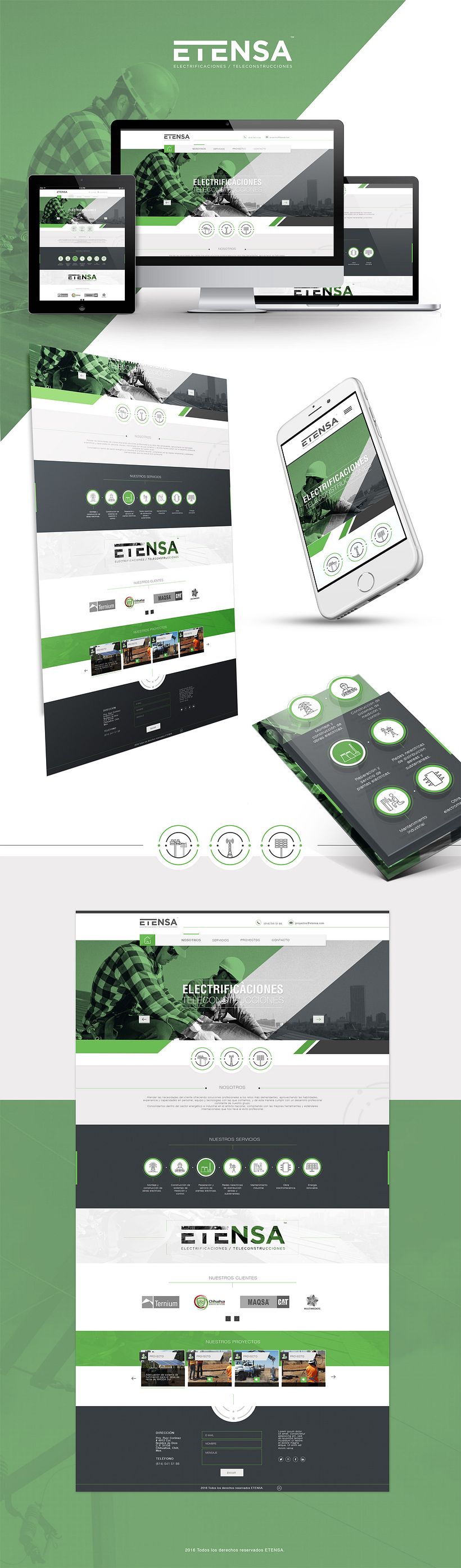 ETENSA - Diseño Web