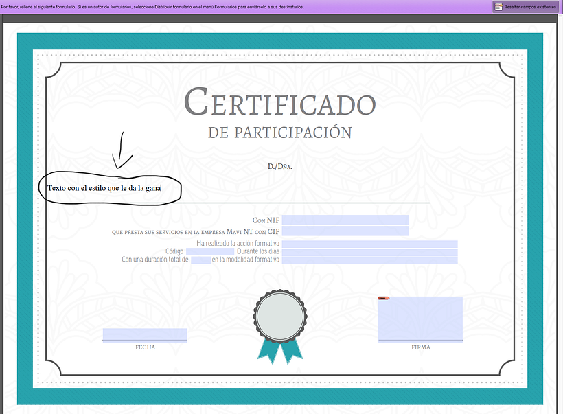 Personalizar textos en PDF interactivo 1