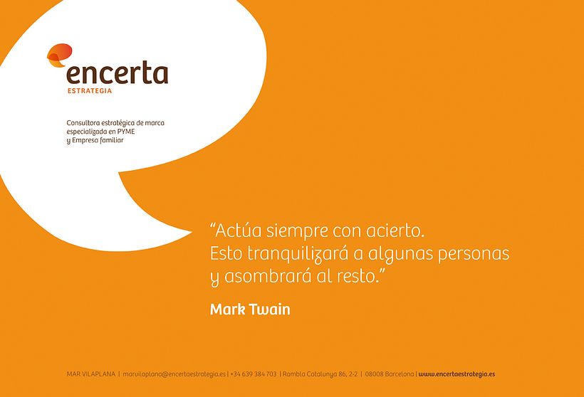Encerta. Nombre para una consultoría estratégica de marca -1