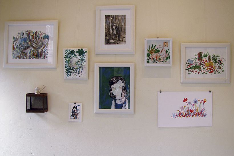 Exposición. Lo que habita en la naturaleza. Estudio64. - Ilustración tradicional