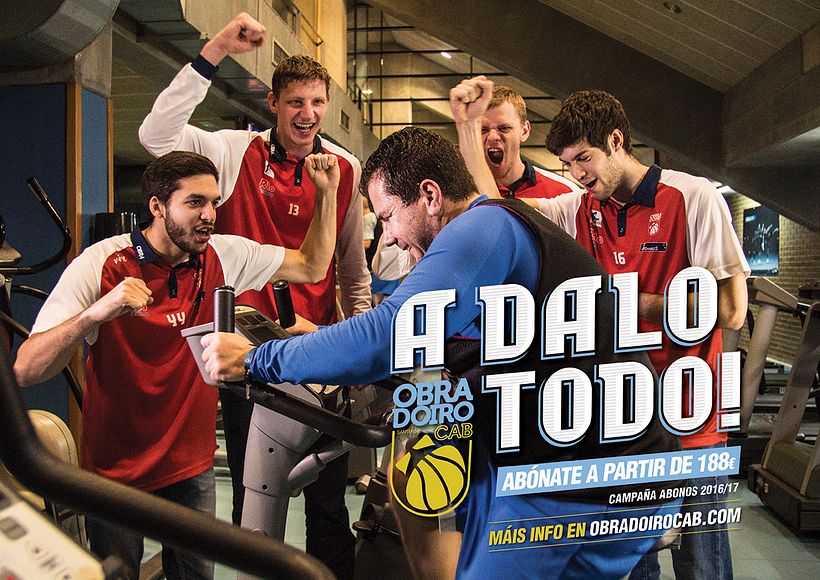 Campaña Abonos 2016/17 para el Obradoiro CAB 0