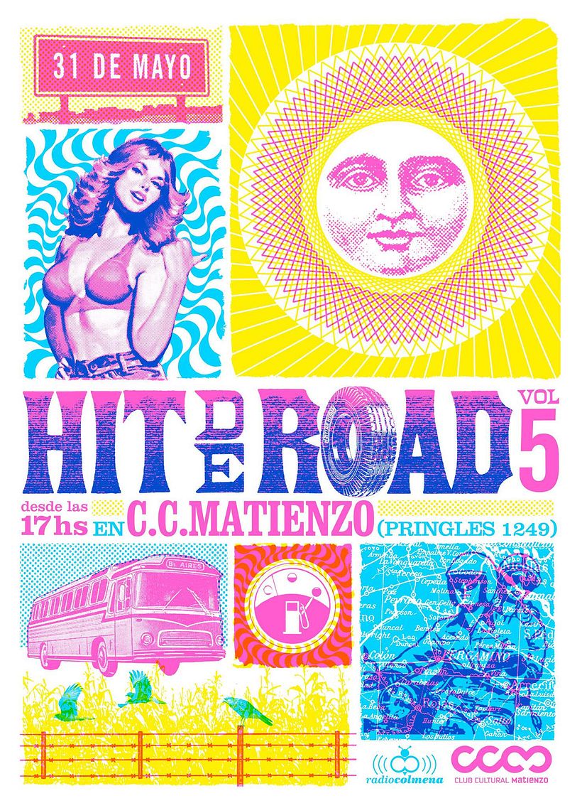 Santiago Pozzi, cartelista del rock 3