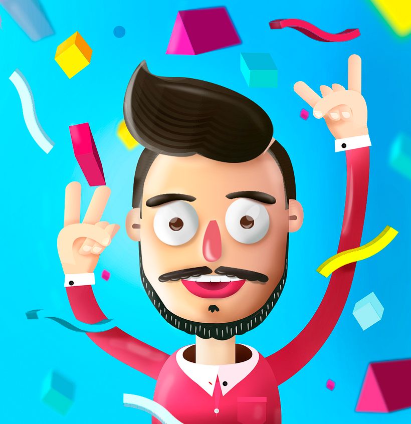 Auto ilustración  -1