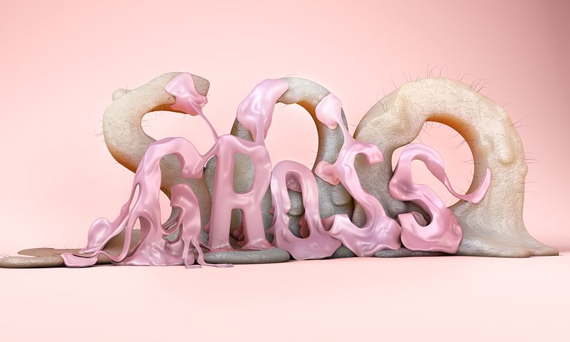 Belettering 3D: model en textuur met Cinema 4D Gonçalo Soares 1